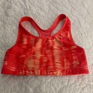 Jogbra Sports Bra with Racerback Design. Size XL. Orange